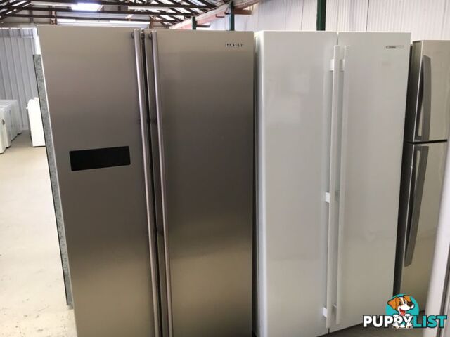 Side by side fridges @ Geebung DELIVERY WARRANTY