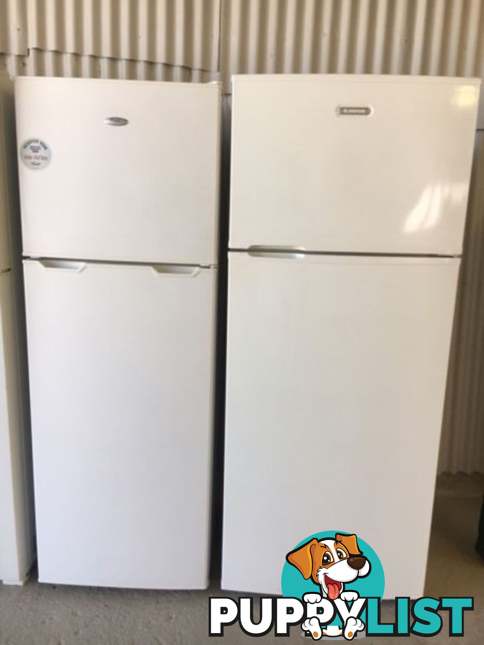 Medium size top mounted fridges DELIVERY WARRANTY