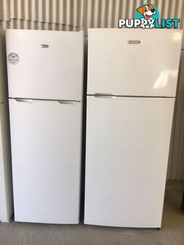 Medium size top mounted fridges DELIVERY WARRANTY