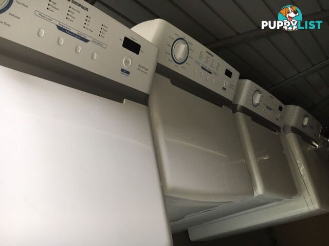 FOR SALE top loader washing machines DELIVERY WARRANTY