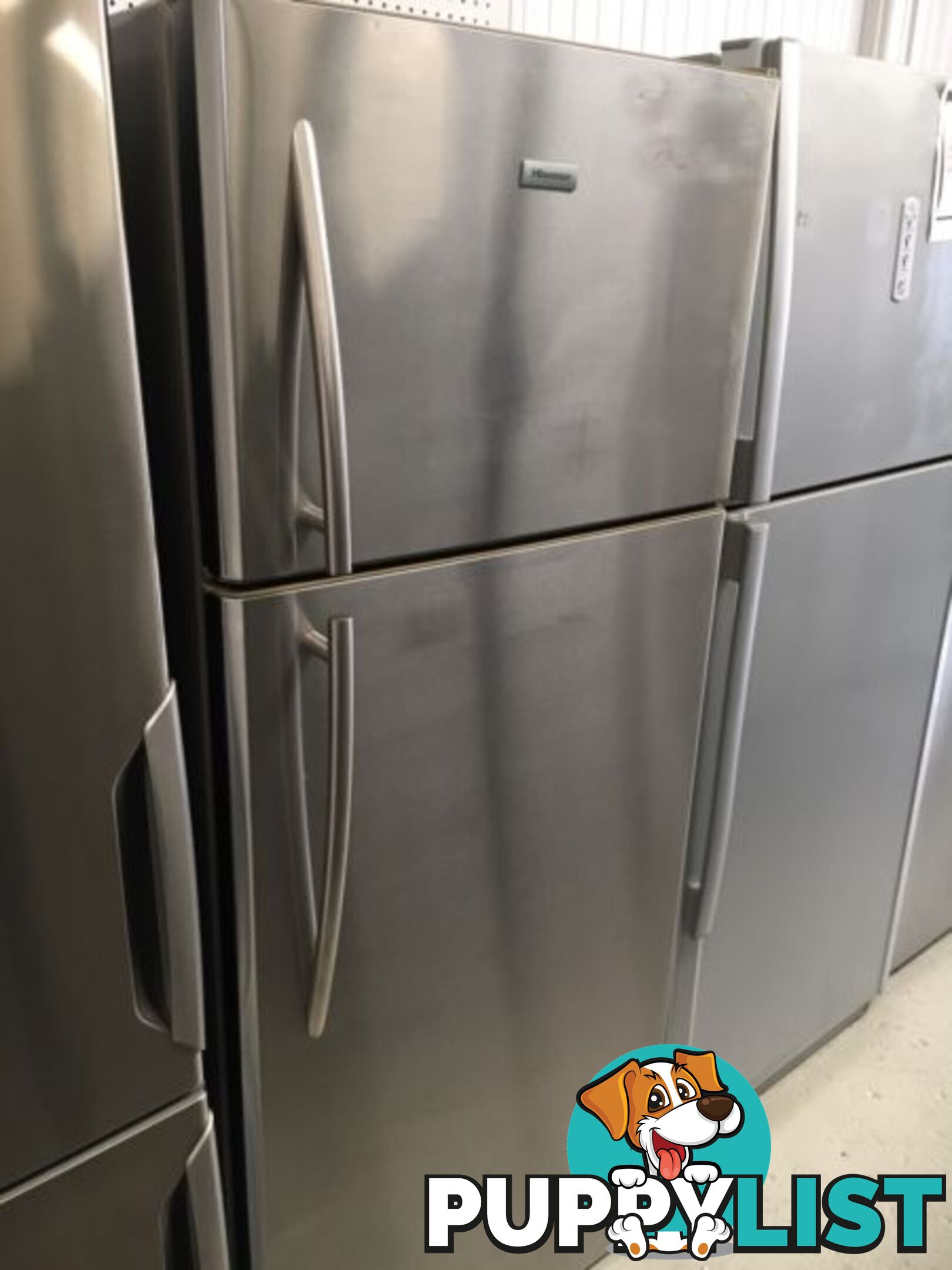 460l Hisense fridge freezer DELIVERY WARRANTY