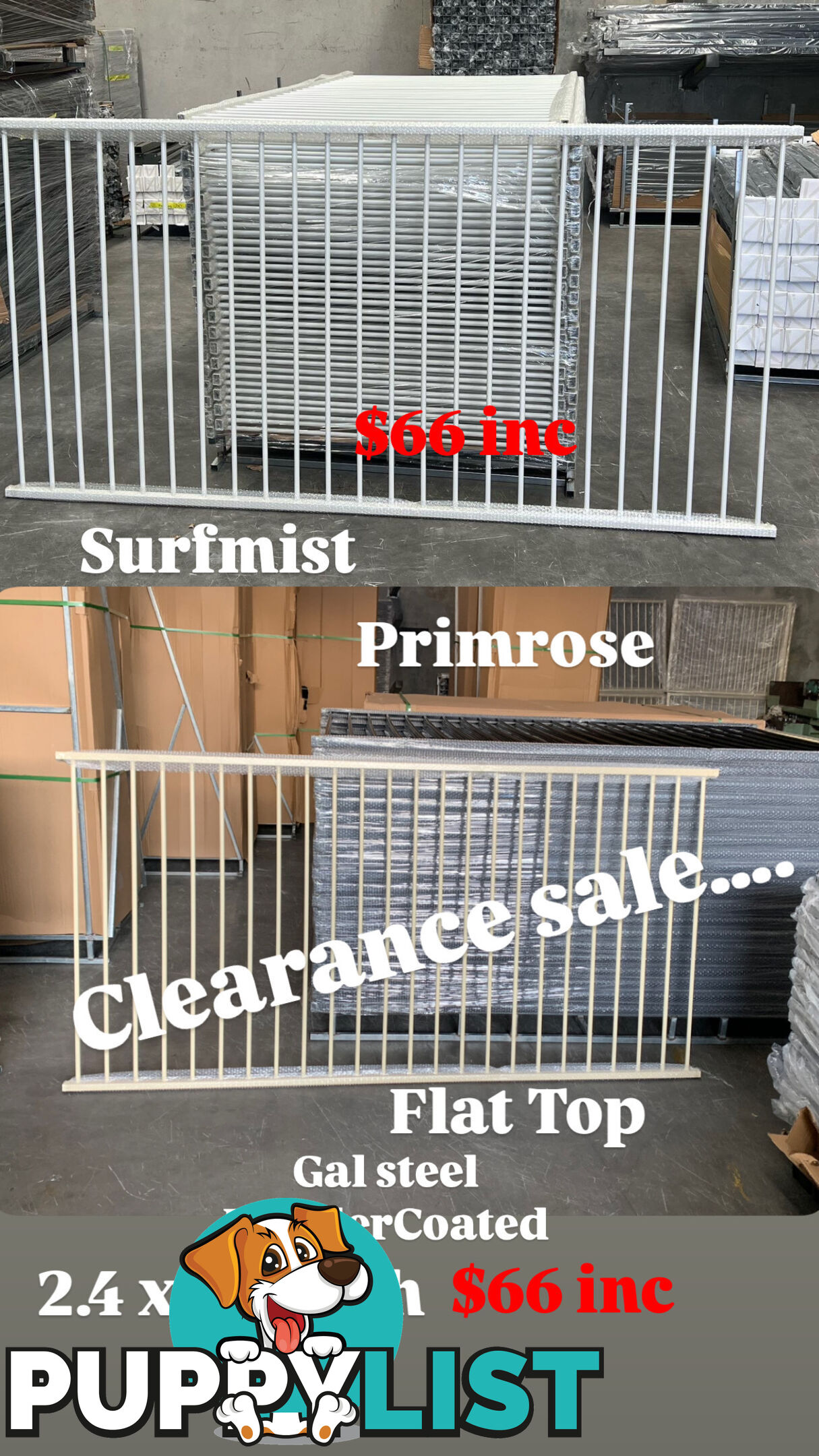 Flat Top Pool panels $66 inc 