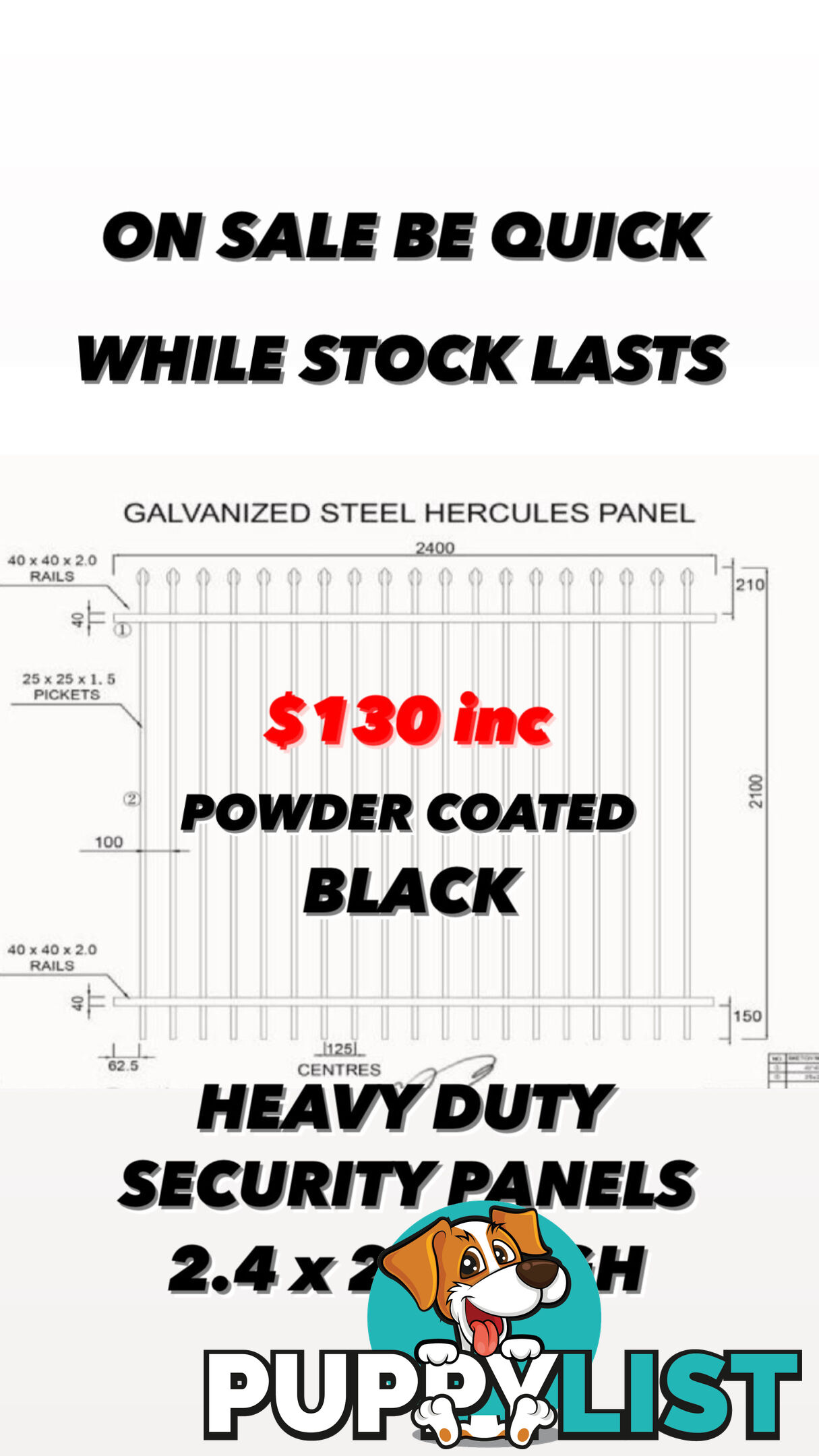 Security Panels Heavy Duty 