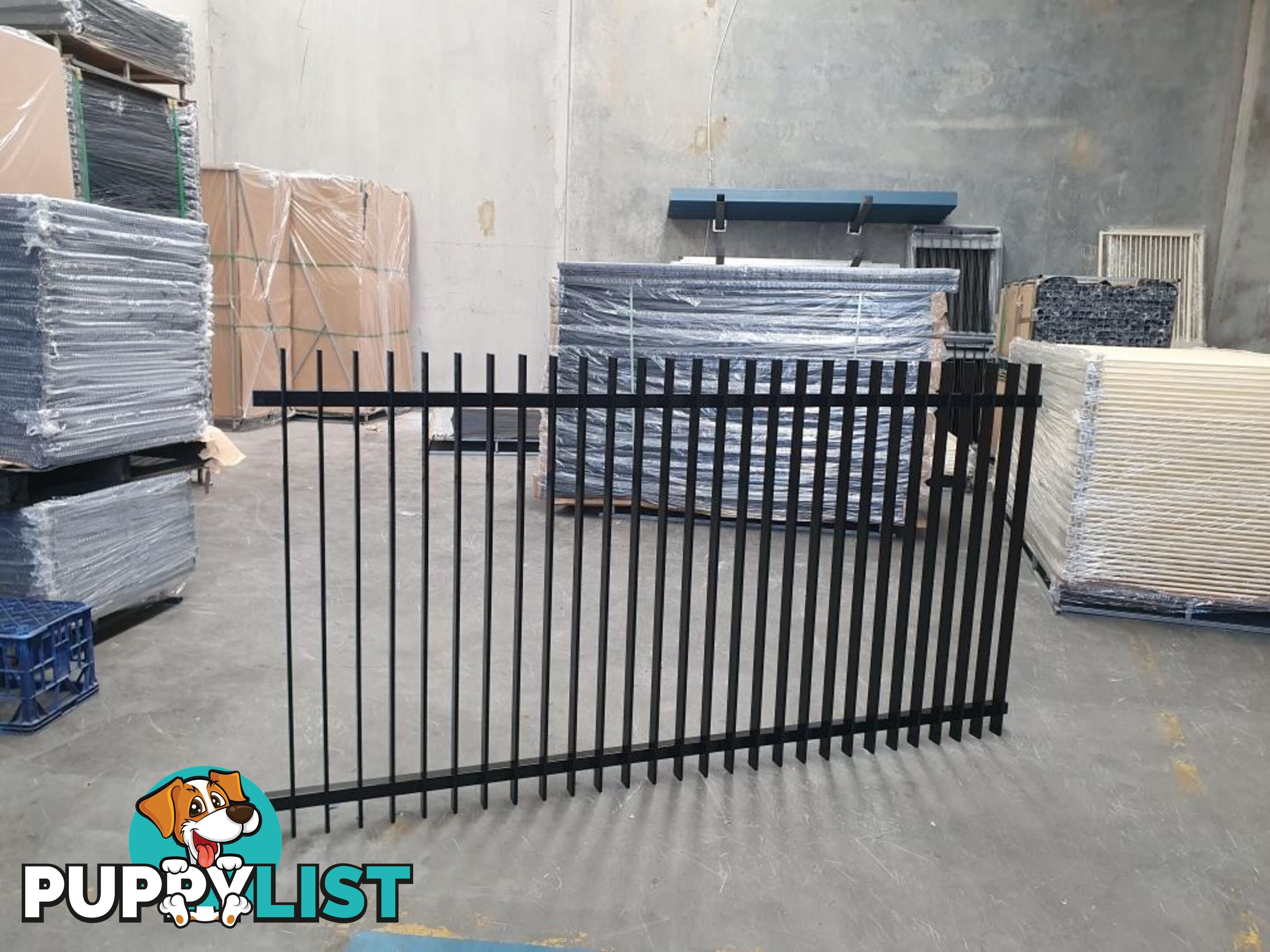 ALUMINIUM SIDE WELDED PICKET $250 INC GST