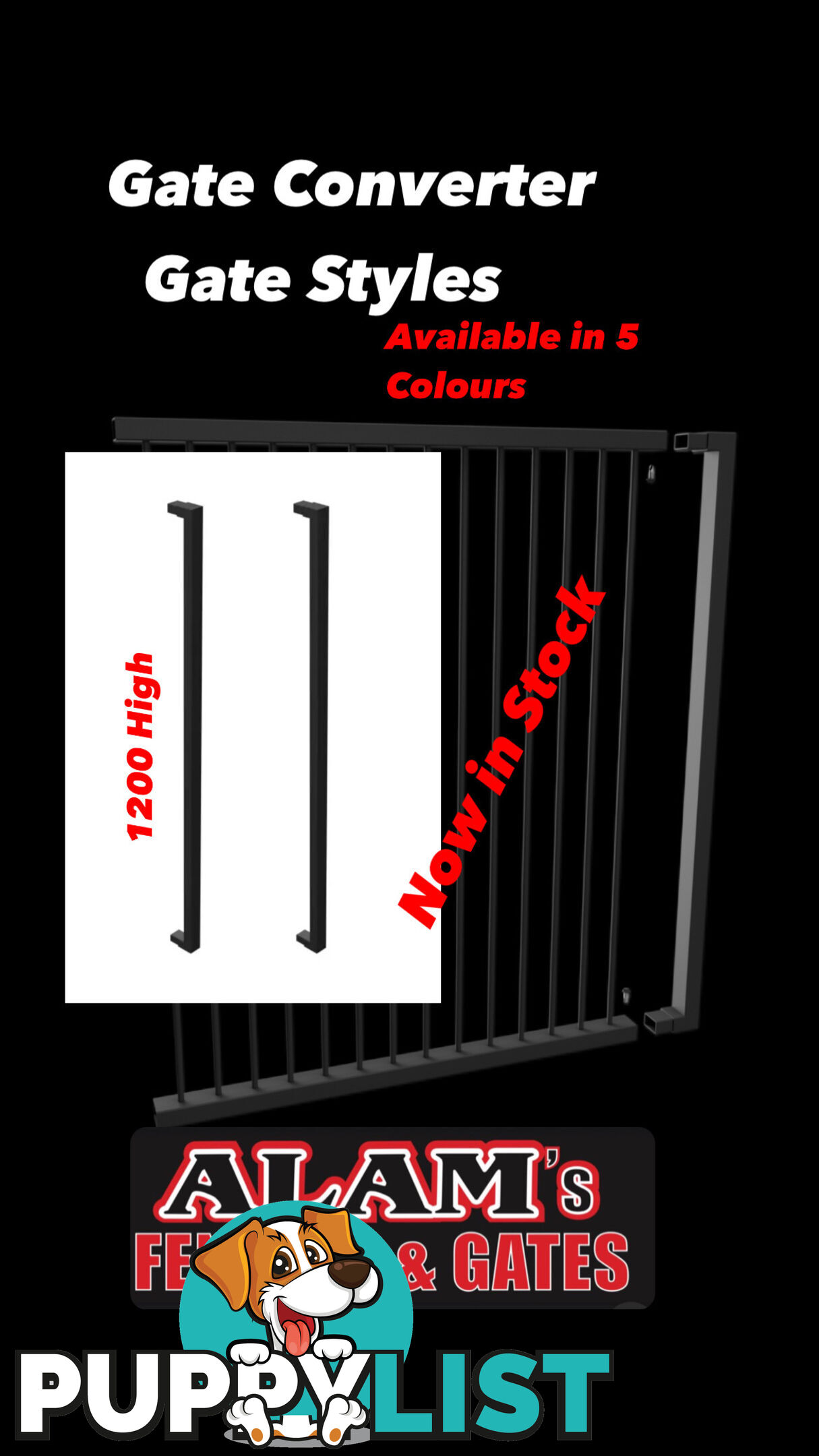 Gate Adapter styles 1.2 long 