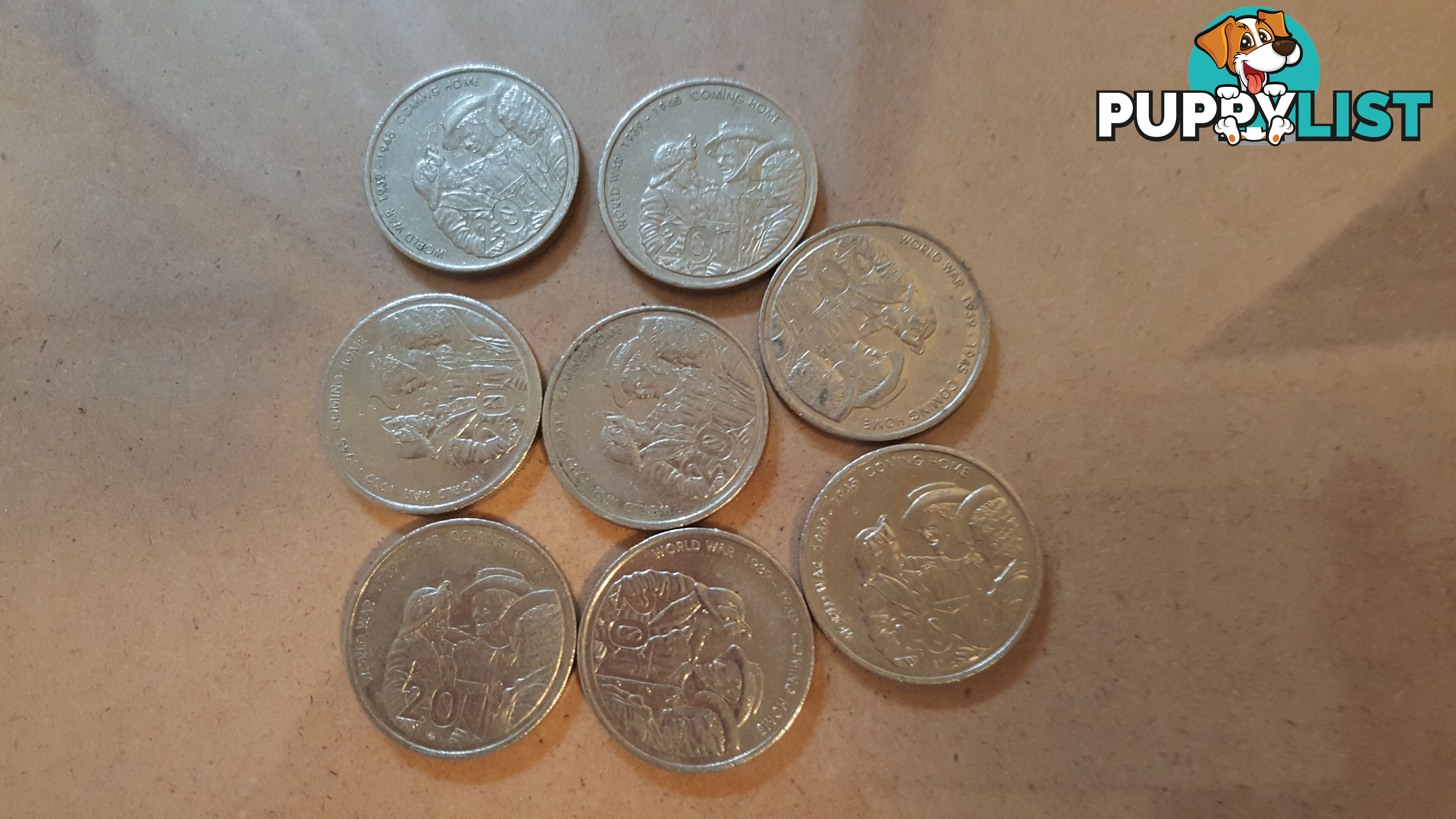 old 2 dollar coins/plus $1dollar coins/plus 50 cent coins