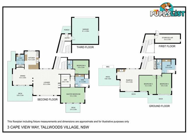 3 Cape View Way TALLWOODS VILLAGE NSW 2430