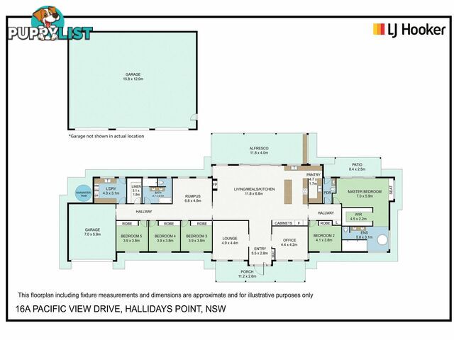 16a Pacific View Drive HALLIDAYS POINT NSW 2430