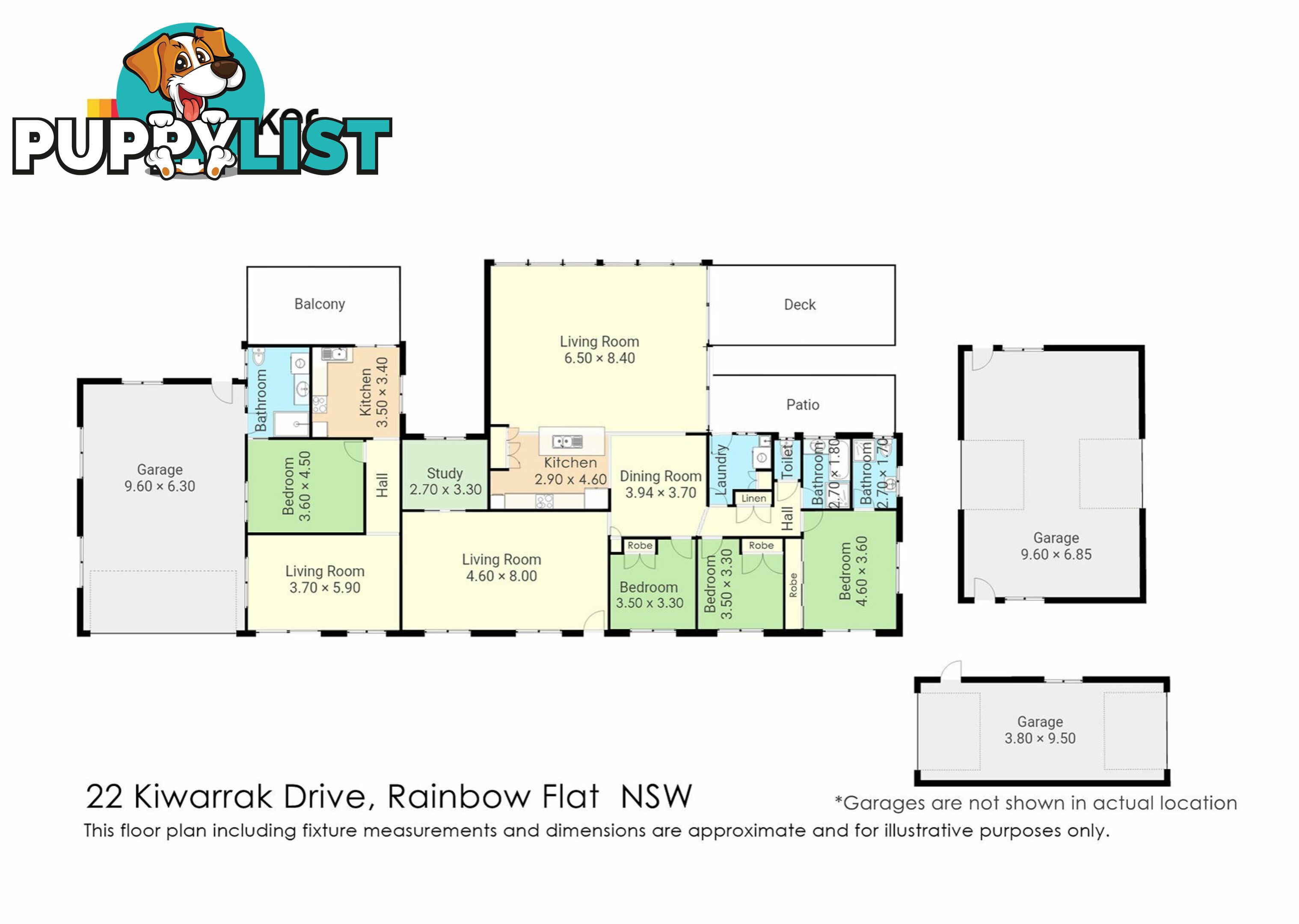 22 Kiwarrak Drive RAINBOW FLAT NSW 2430