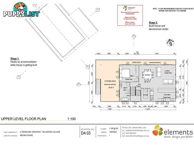 Proposed Lot 2/2 Creekline Crescent TALLWOODS VILLAGE NSW 2430