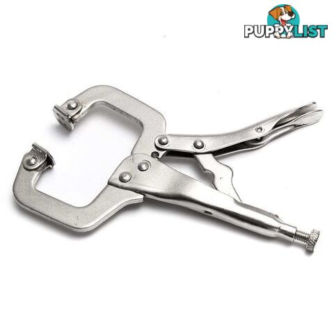 11; Locking C-Clamp Swivel Jaws