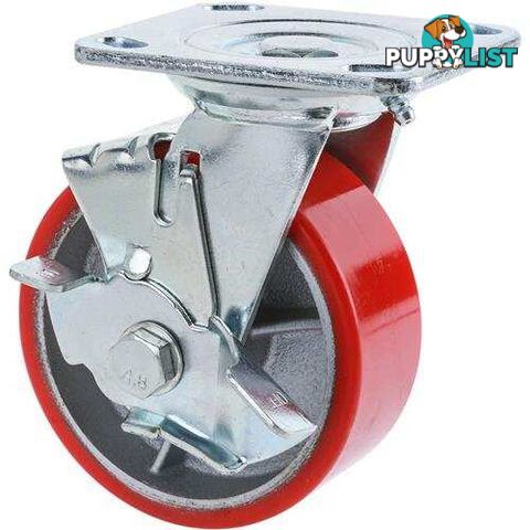 4 ; Heavy Duty Caster Wheels Swivel With Break