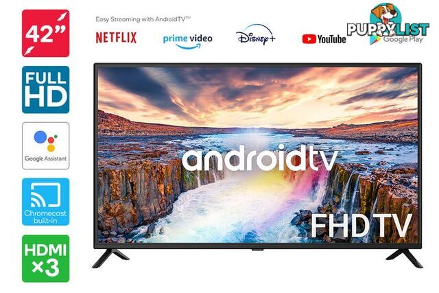 Used Kogan 42; Full HD LED Smart TV Android TV (Series 9, RF9220)