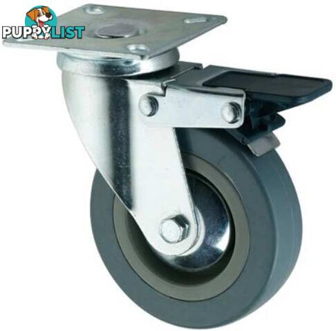 100 x 27 Swivel Casters Wheels With Break