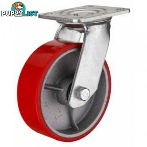 6 ; Heavy Duty Caster Wheels Swivel