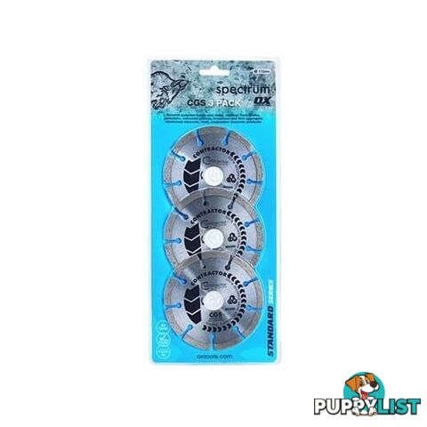 3 Pack 5; (125mm) Diamond Blade