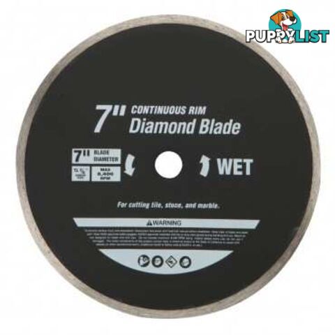 7 in. (180mm) Diamond Tile Saw Blade (wet Or Dry)