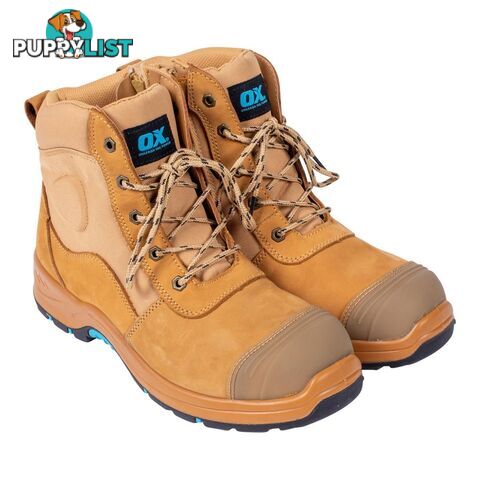 OX Nubuck Zipper Work Boots â Various Sizes 6 ; 14 ( Free Shipping )