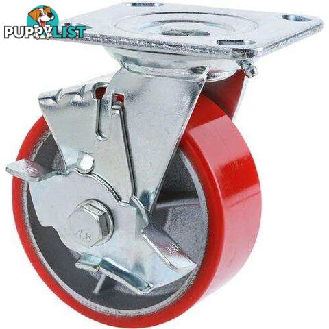 5 ; Heavy Duty Caster Wheels Swivel With Break