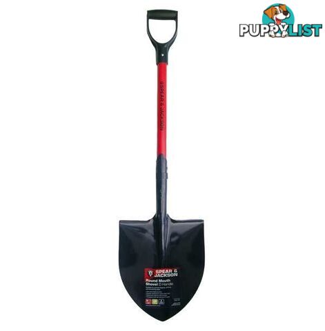 County Fibreglass Round Mouth Shovel SJ-SHO20FG