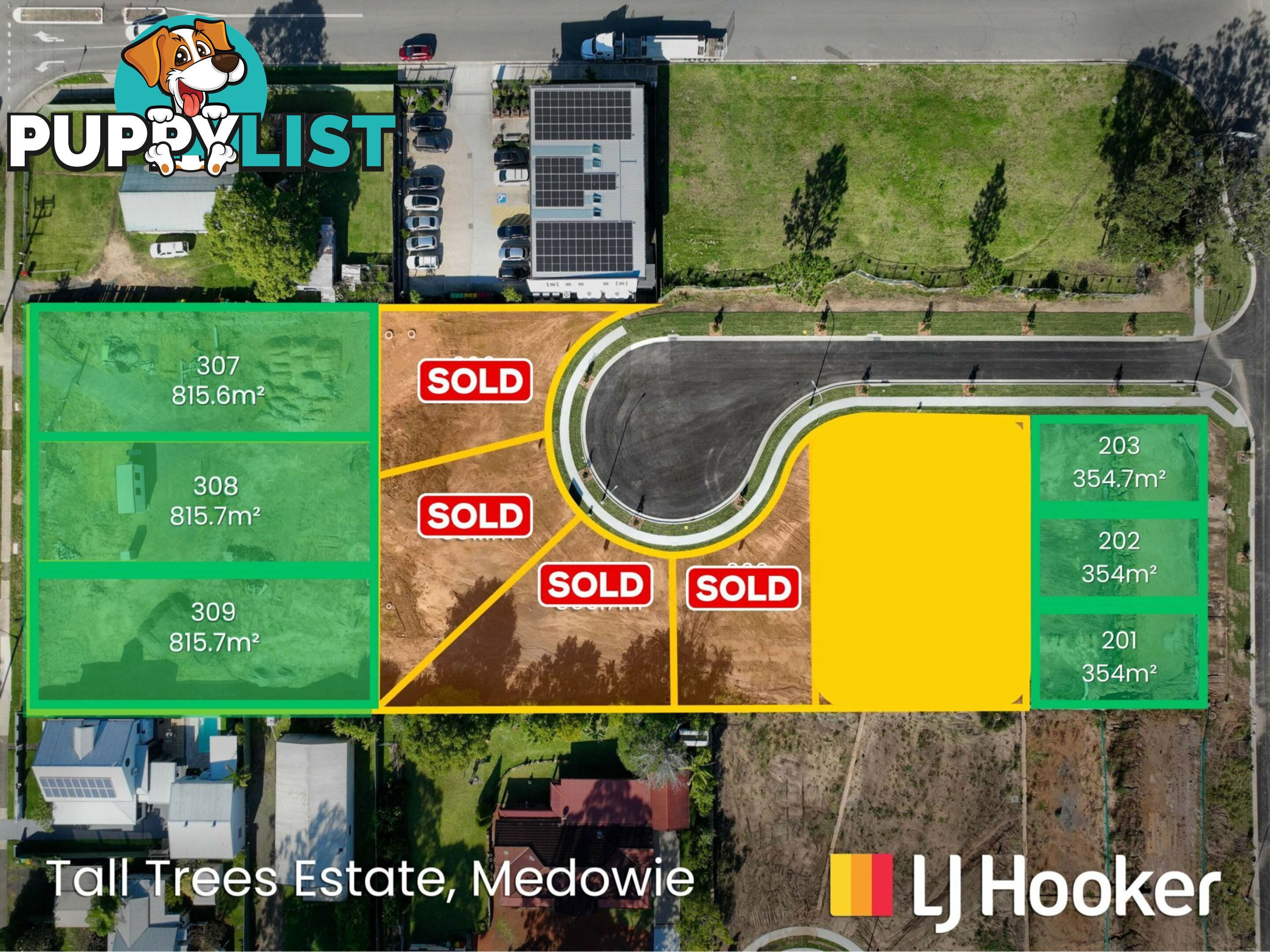 Lot 307-309 + 201-203/799 Medowie Road MEDOWIE NSW 2318