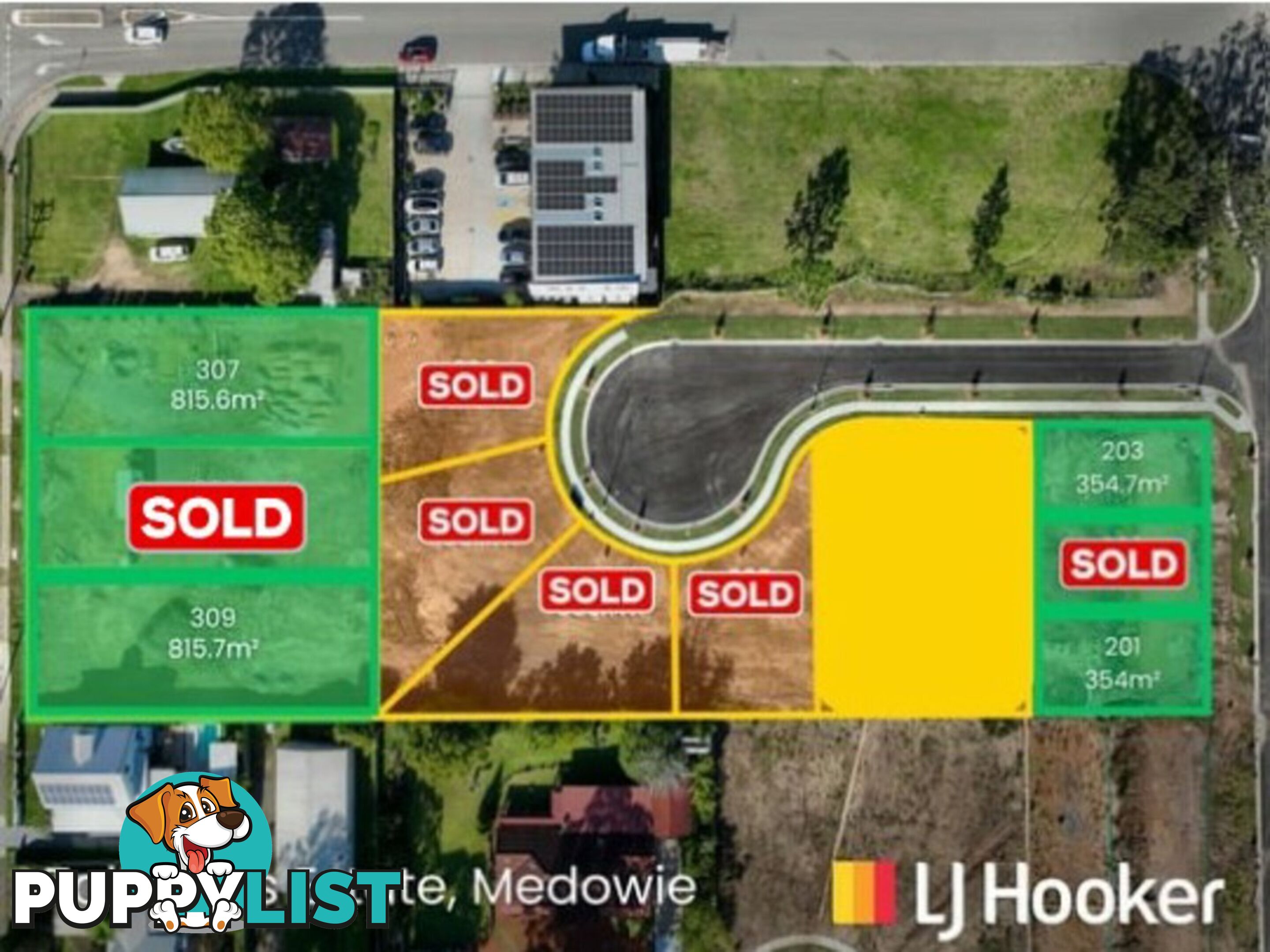 Lot 307,309 + 201,203/799 Medowie Road MEDOWIE NSW 2318