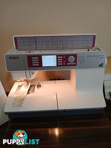 PFAFF QUILT EXPRESSION 4.0 SEWING MACHINE