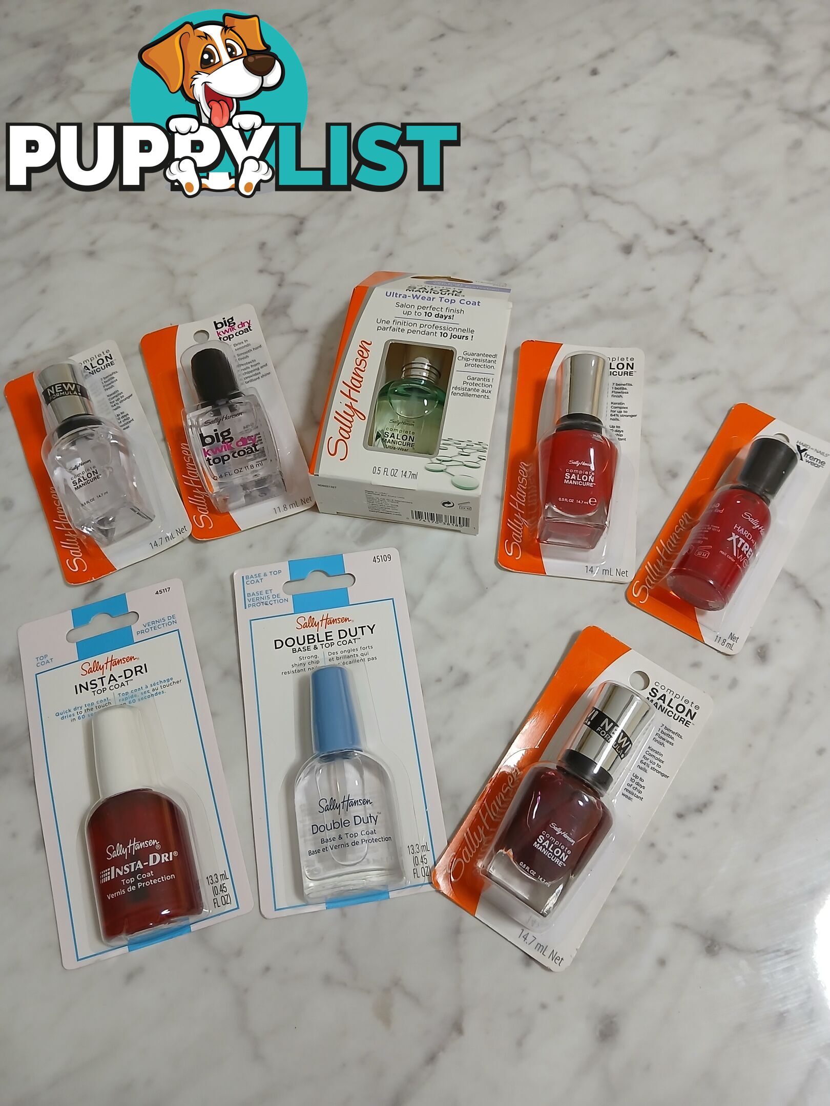 SALLY HANSEN SALON MANICURE NAIL POLISHES