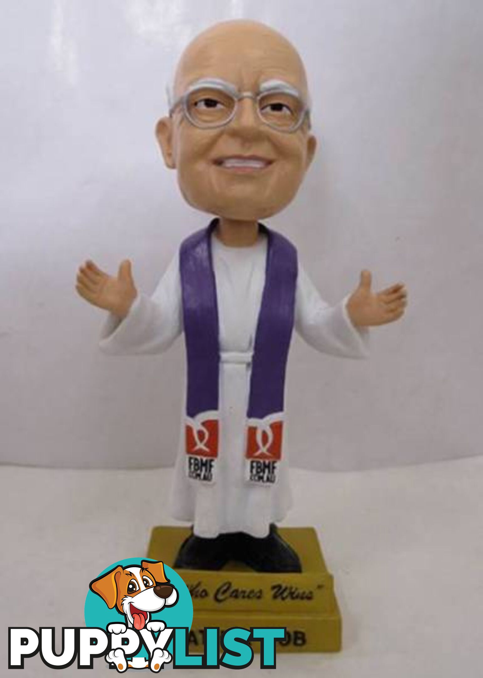 FATHER BOB MAGUIRE AM.RFD HAND PAINTED LIMITED EDITION