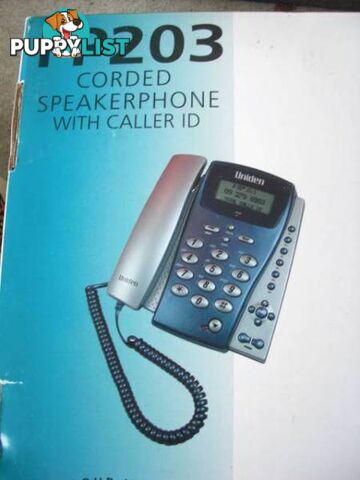 NEW UNIDEN CALLER I.D SPEAKER PHONE