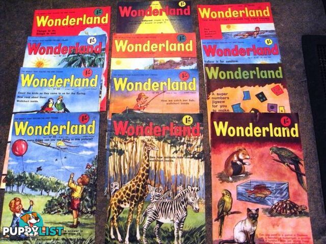 WONDERLAND 1966 X12 MINT CONDITION pickup oakleigh 3166 or postag