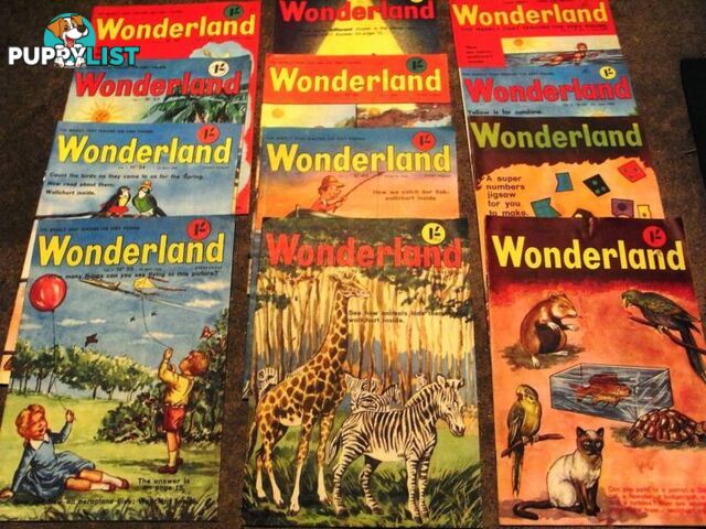 WONDERLAND 1966 X12 MINT CONDITION pickup oakleigh 3166 or postag