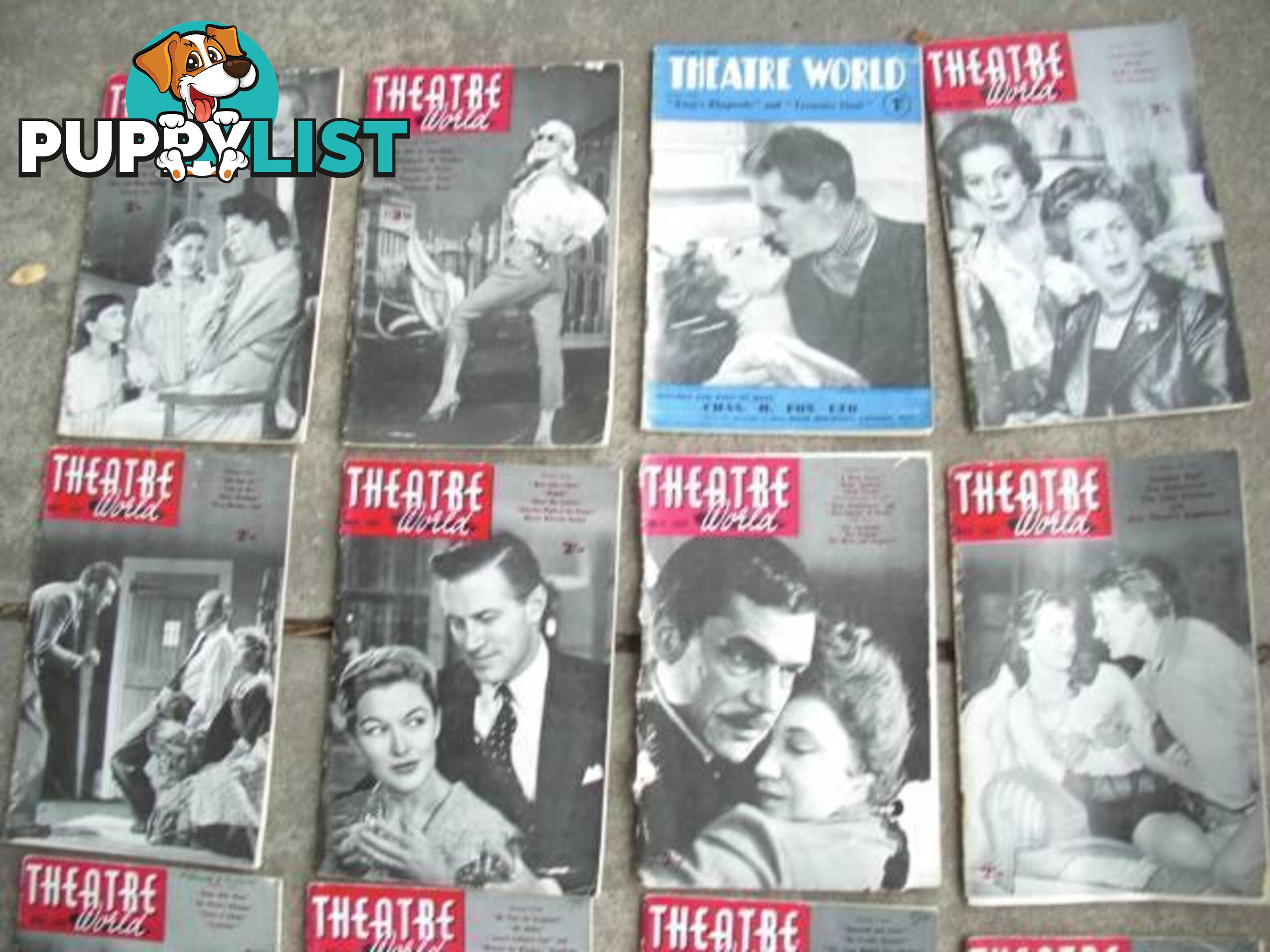 THEATRE WORLD******1950 1960 GOOD CONDITION 20 ISSUES