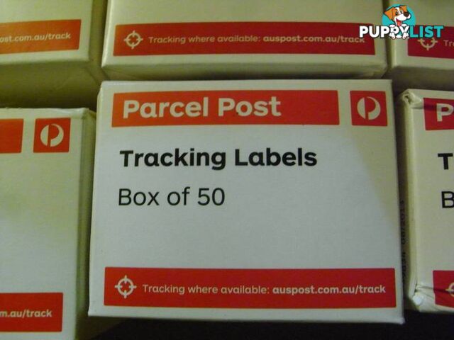 250 x AUSTRALIA POST TRACKING LABELS EBAY SALES POSTAGE