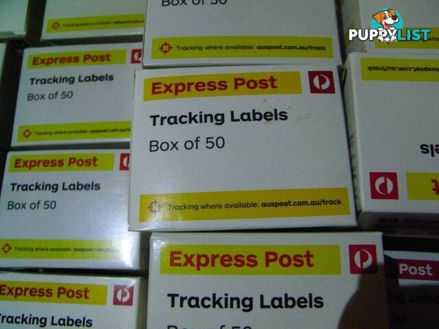 250 x AUSTRALIA POST EXPRESS TRACKING LABELS EBAY SALES POSTAGE