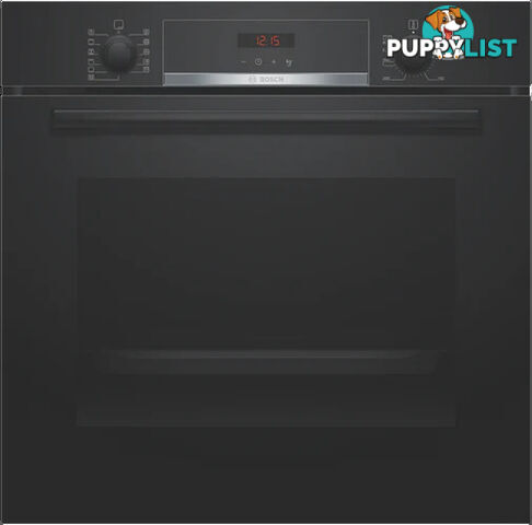 Bosch 60cm Series 4 Pyrolytic Black Oven **50% OFF RRP** (HBA574EB3A)