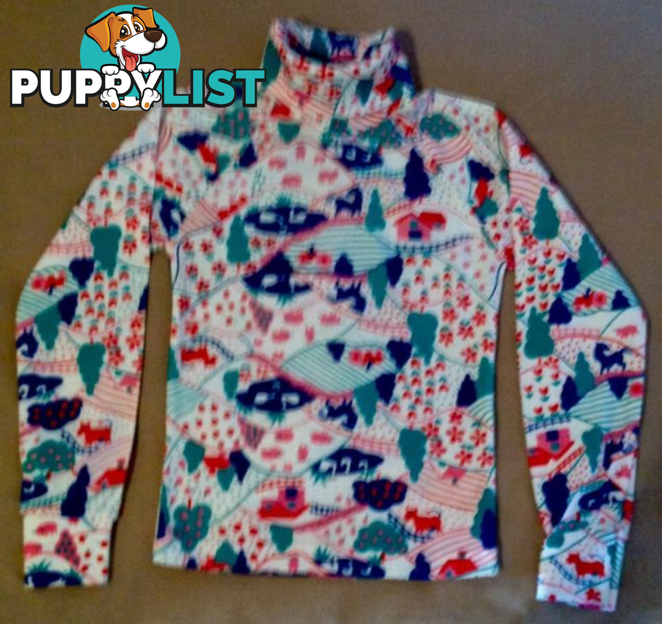 Girl's Beautiful Printed Skivvy