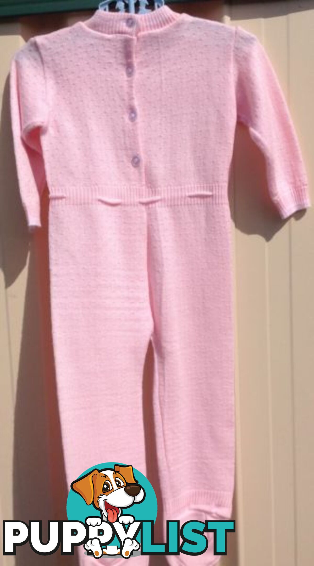 Beautiful New Knitted Pink Jumpsuit