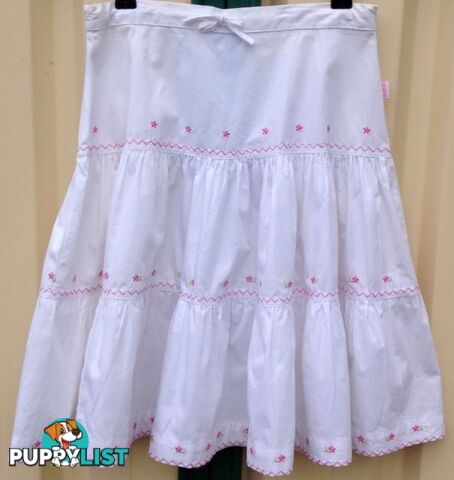 New Beautiful " Pumpkin Patch " Girl's Cotton Skirt