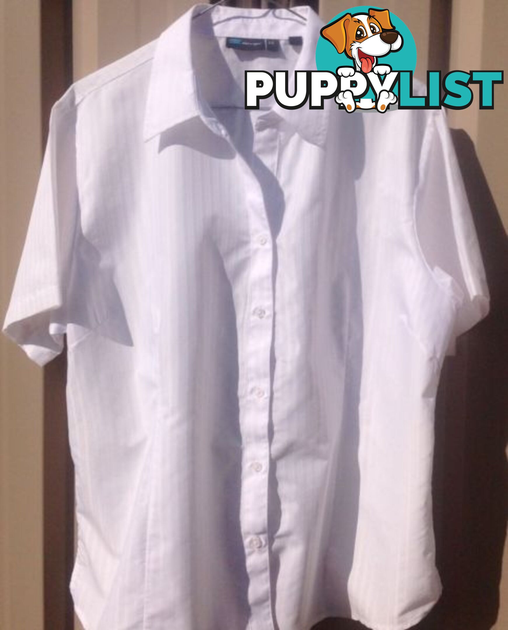 New Ladies Plus Size White Shirt