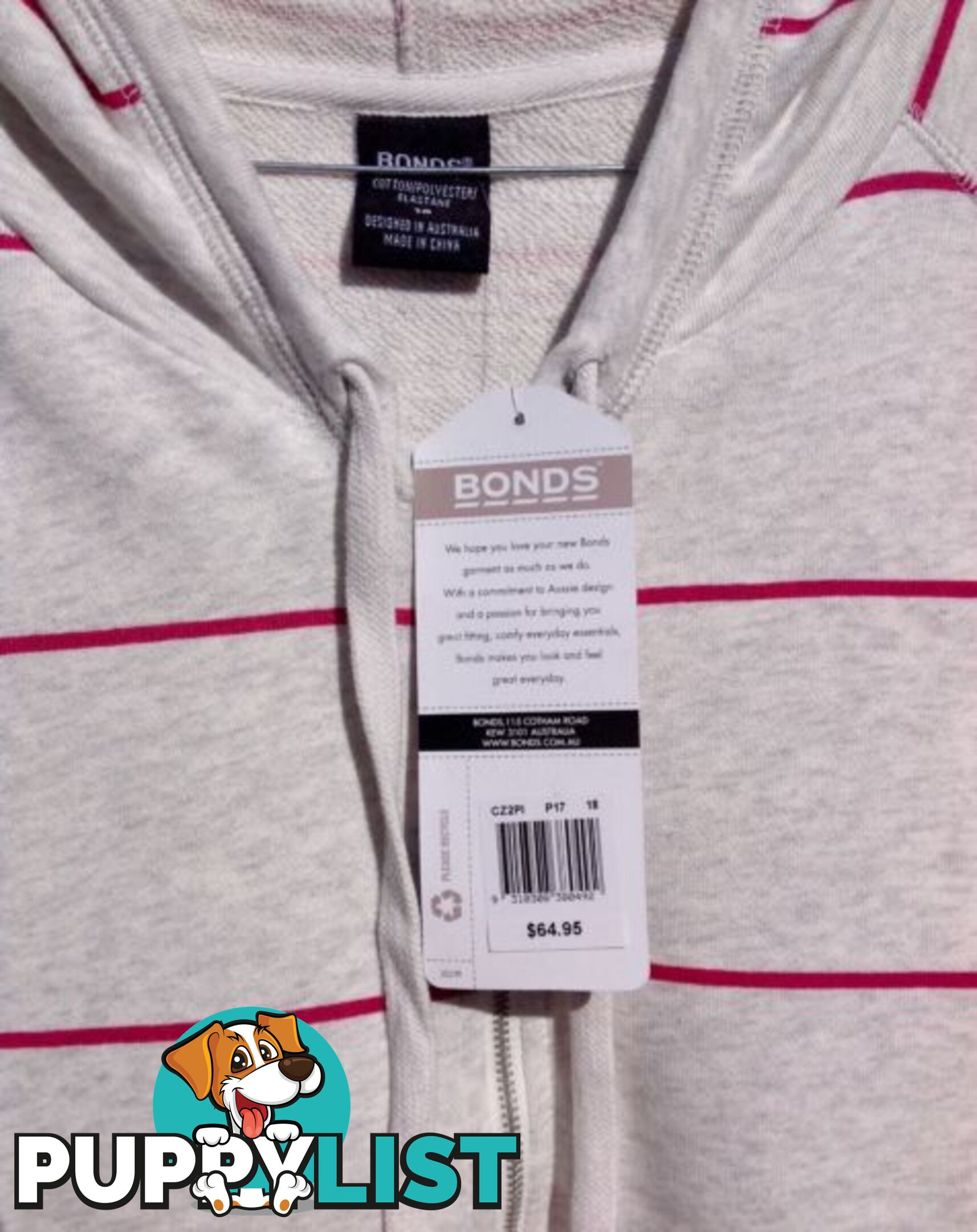 New Ladies Bond's Hooded Jacket