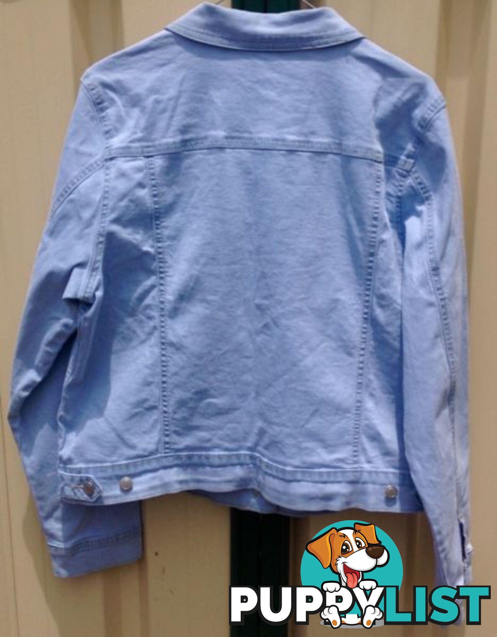 New Ladies Pale Blue Denim Jacket