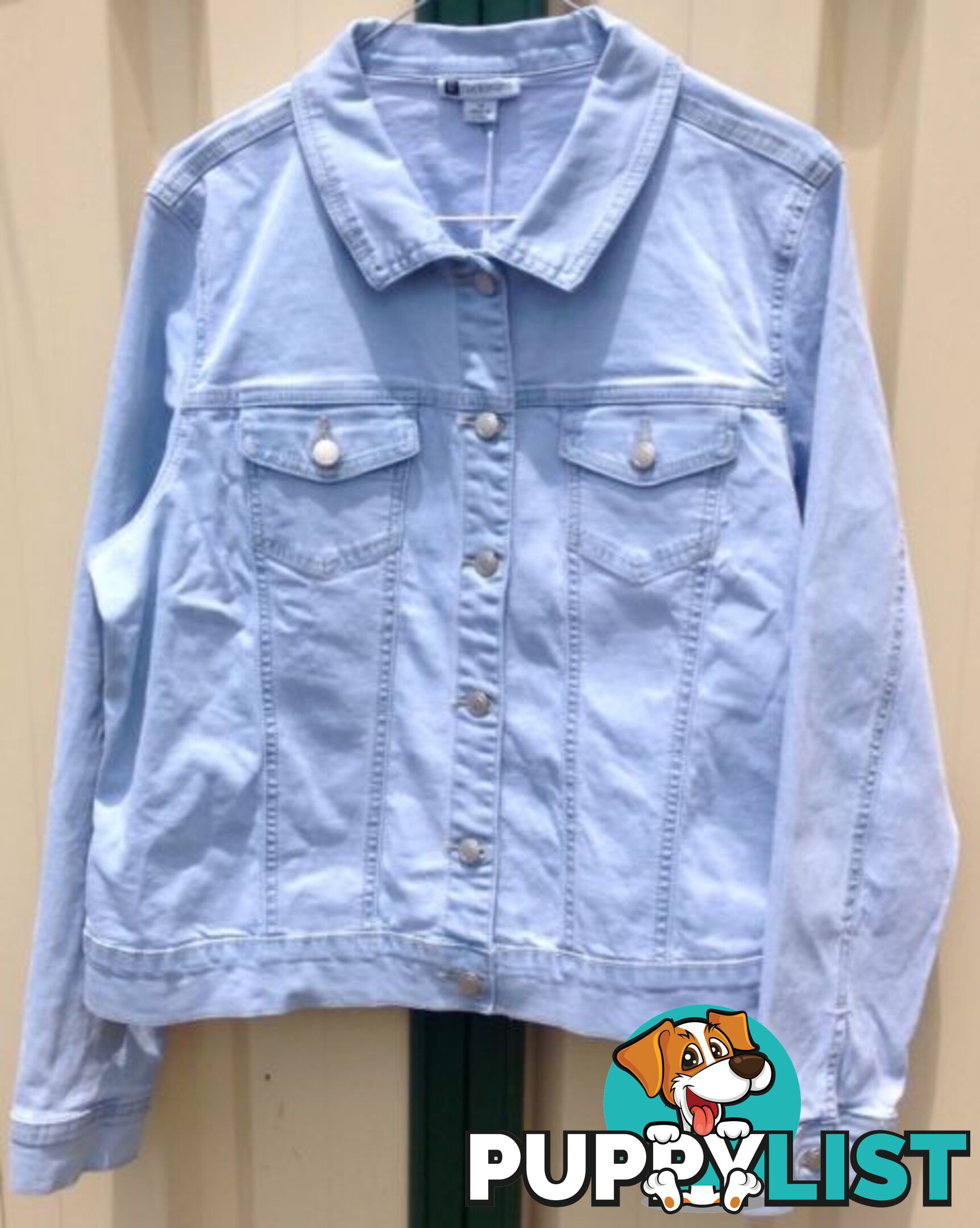 New Ladies Pale Blue Denim Jacket