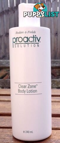 New Proactiv Clear Zone Body Lotion