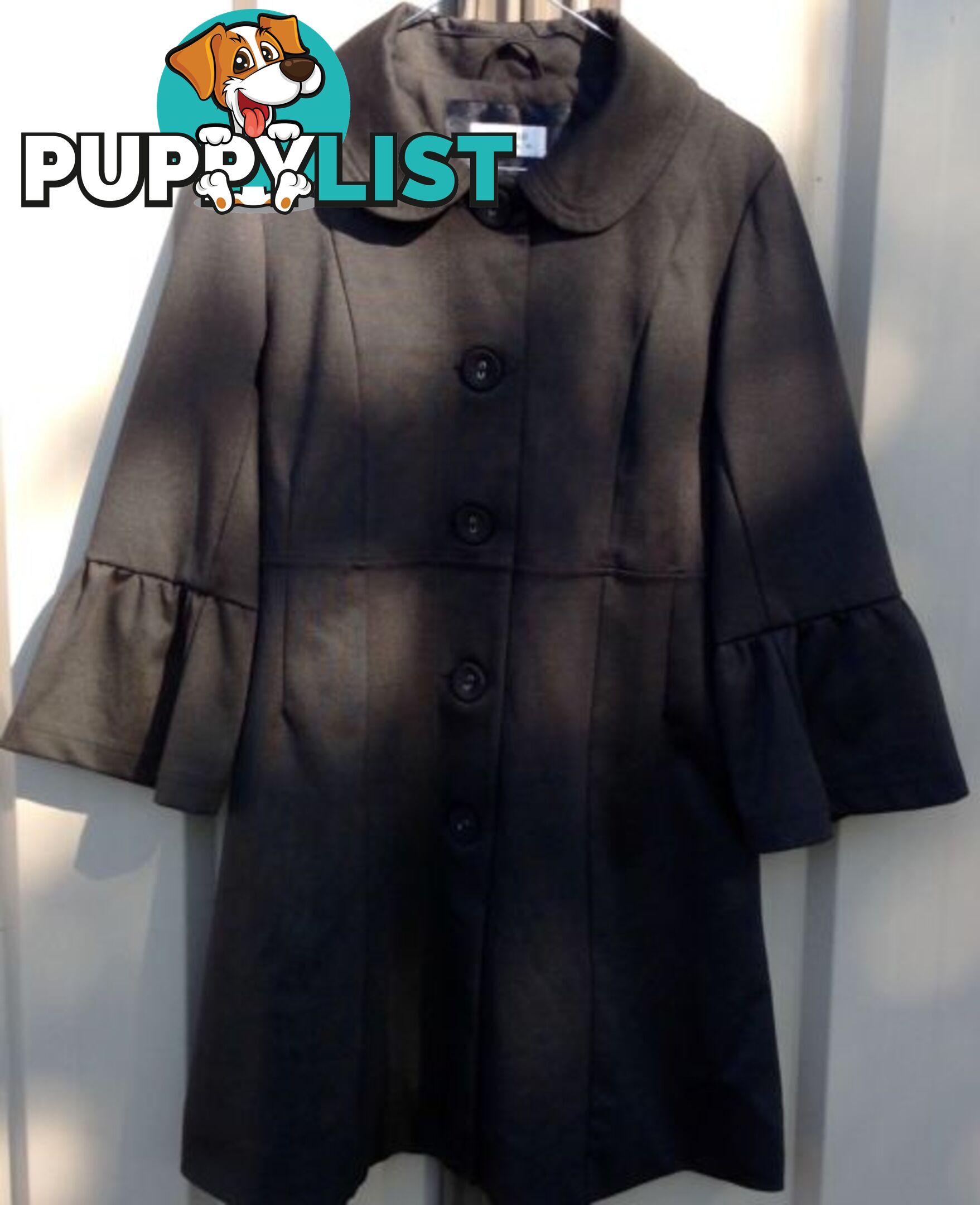 New Ladies Beautiful Black Coat