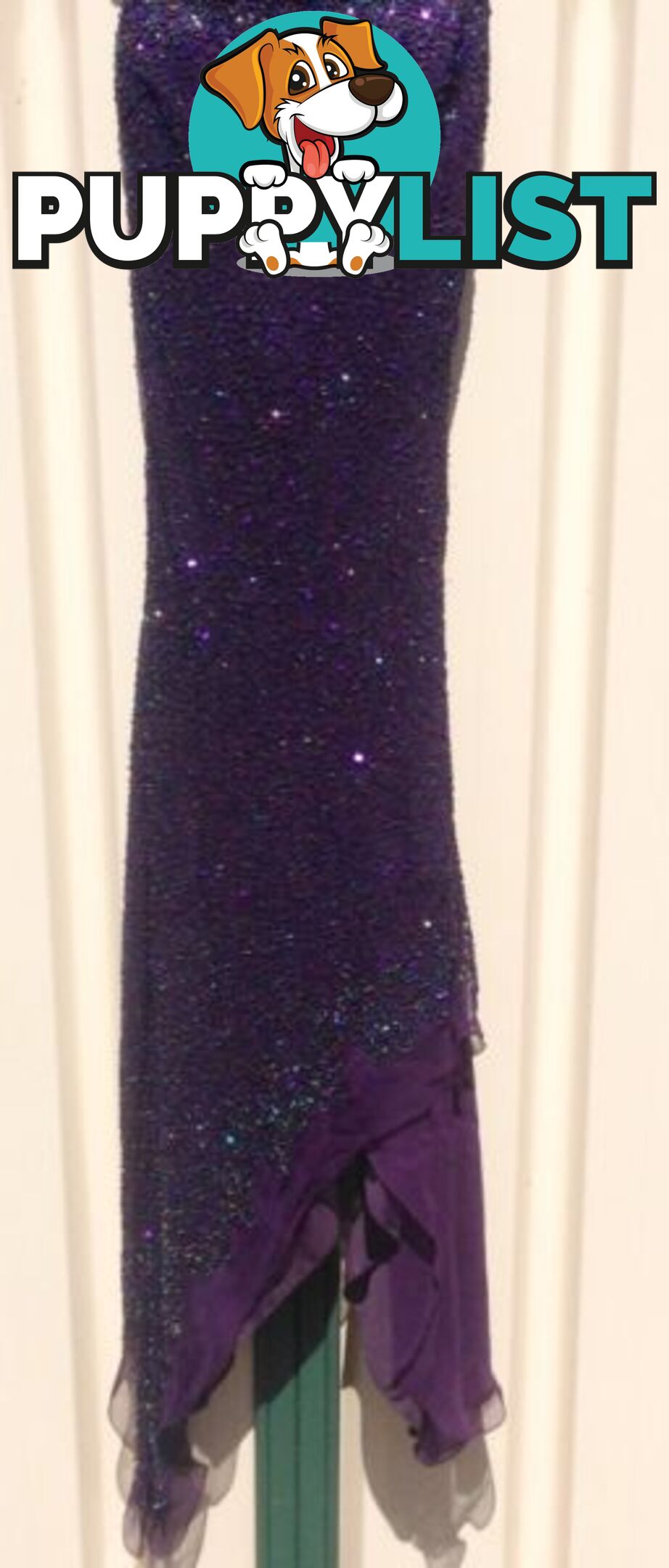 New " Liz Jordan " Gorgeous Silk Beaded Dress