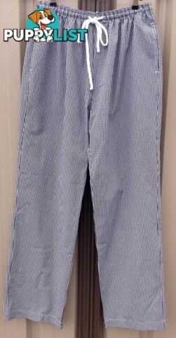 Ladies Cotton Check Chef Pants