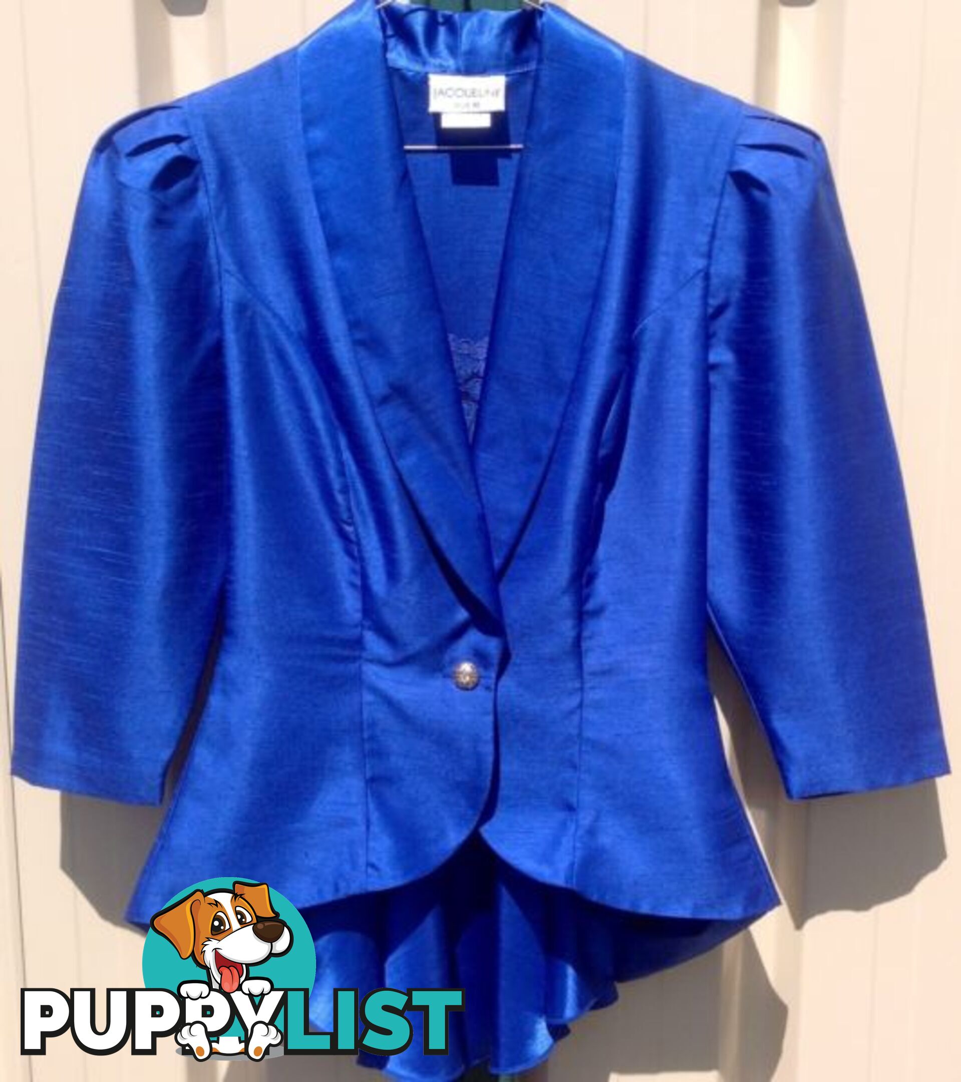 Electric Blue Elegant Suit