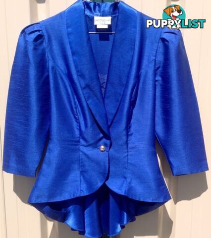 Electric Blue Elegant Suit