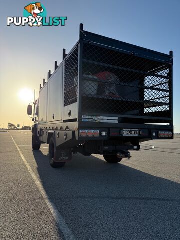 2023 Isuzu NPS75-155 Crew Cab AL Grey, 5.2L T/D AMT Chassis extended